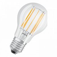 светодиодная лампа PARATHOM CL A 11W (замена 100Вт),филаментная, теплый белый свет(827), прозрачная | код. 4058075817159 | OSRAM
